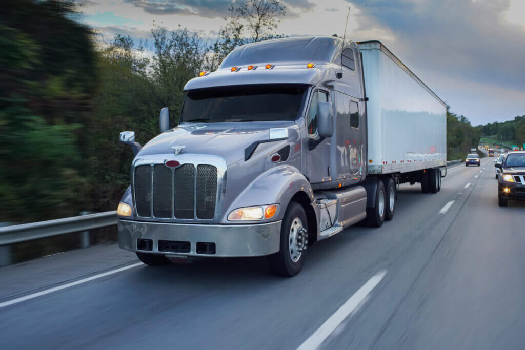 Semi-truck